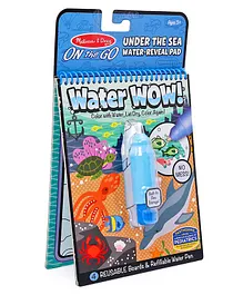 Melissa & Doug On The Go Under The Sea Water Reveal Pad - Multicolour 