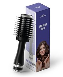 Winston 2-in-1 Hair Styling Blow Brush for Women - 1200 Watts-(Black)