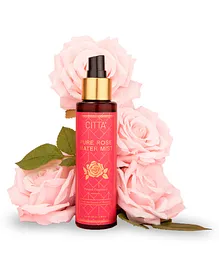 CITTA Pure Rose Water Face Mist or Face Toner Spray For all Skin Types- 100 ml