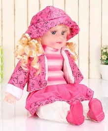 Rising Step Musical Doll With Poems And Music - Height 39.5  cm