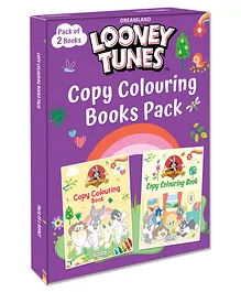 Dreamland Looney Tunes Copy Colouring Books Pack A Pack of 2 Books - English