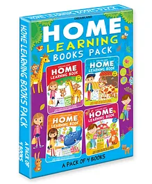 Home Learning Books Pack of 4 Books - English