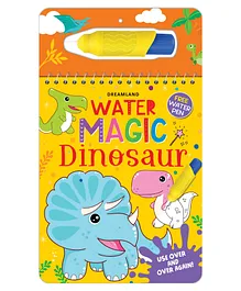 Dreamland Water Magic Dinosaur With Water Pen Use Over and Over Again - English