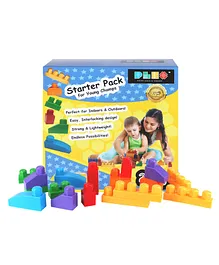 PLEX Building Blocks Starter Pack Multicolor - 40 Pieces