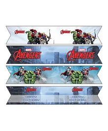 Avengers Drink Straws Pack of 10 - Multi Color