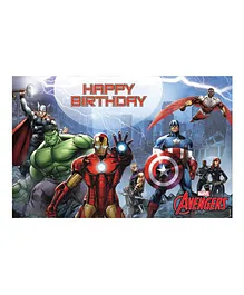 Avengers Table Mats Pack of 6 - Multi Color