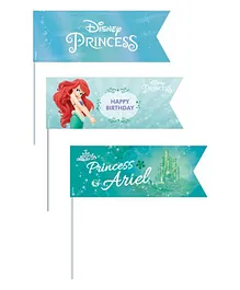 Disney Ariel The Mermaid Picks Pack of 20 - Green
