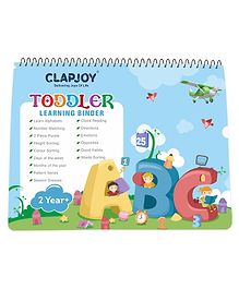 Clapjoy Velcro Book Level 2 Preschool Busy Book - English