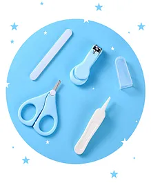 Baby Moo  4 in 1 Grooming Manicure Pedicure Nail Clipper Set - Blue