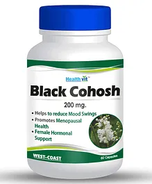 Healthvit Black Cohosh Root Extract 200 mg - 60 Capsules