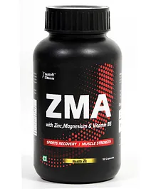 Healthvit Fitness Zma Nightime Recovery Support - 90 Capsules