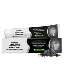 Healthvit Activated Charcoal Toothpaste  - 100 g