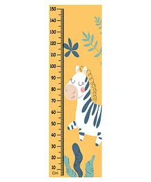 WENS Cute Baby Giraffe Height Chart Wall Decal Growth Chart- Yellow