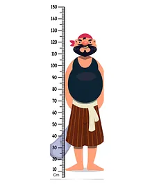 WENS Cartoon Height Chart Wall Decal Growth Chart-White