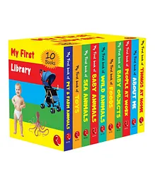 My First Library Set of 10 Books - English