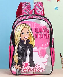 Barbie Always In Style School Bag Pink - 14 Inches