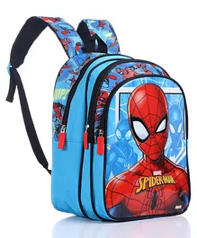 Spider Man Shadow School Backpack Red & Blue - 14 Inches