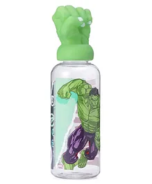 Hulk Stor 3D Figurine Bottle Green-560ml