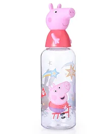 Peppa Pig  Stor 3D  Peppa Pig On Top Figurine Bottle Multicolour - 560ml