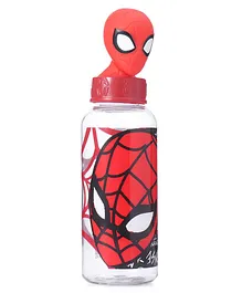 Spiderman Stor 3D Figurine Bottle Red- 560 ml