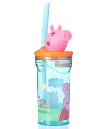 Peppa Pig Stor 3D Figurine Tumbler Multicolour - 360ml