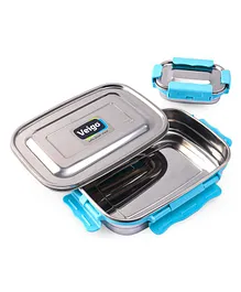 Veigo Maxo Series Stainless Steel Jumbo Airtight Leak Proof Lunch Box - Sky Blue