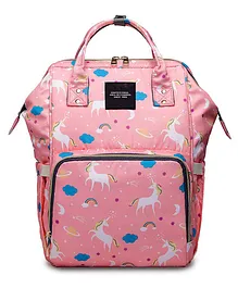 Little Hunk Backpack Style Maternity Diaper Bag - Pink
