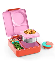 Omie Insulated Bento Lunch Box - Pink