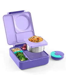 Omie Insulated Bento Lunch Box - Purple Plum