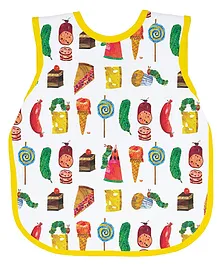 Bapron Baby Food Parade From the World Of Eric Carle Bib - Multicolour