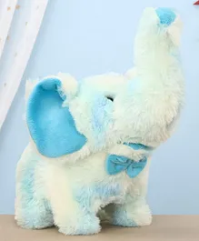 Aarohi Toys Musical Poochie Elle Rainbow Blue - Height 20.5 cm