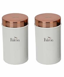 Falcon Ultima Canister White Set of 2 -750 ml