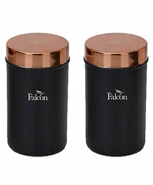 Falcon Ultima Canister Black Set of 2 - 750 ml