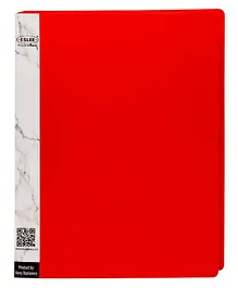 Eslee Display File A4 80 Folders - Red