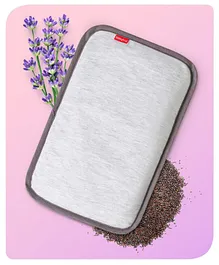 Babyhug Rai Pillow With Lavender Essential Oil- White Melange