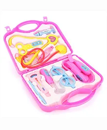 Baby Steps My First Doctor's Kit in Carry Case Set of 14 Pieces - Pink