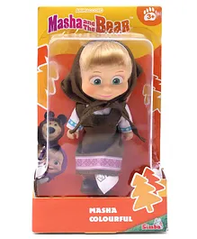 Masha And The Bear Masha Doll Olive - Height 13 cm