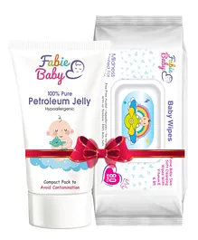 Winter Essential Baby Wipes and Pure Petroleum Anti Rashes Jelly - 80 Pieces