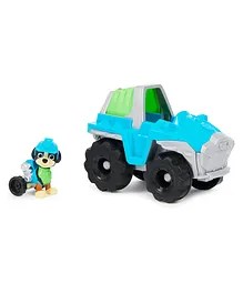Paw Patrol Pull Back Basic Vehicle  With Rex  figure - Multicolour