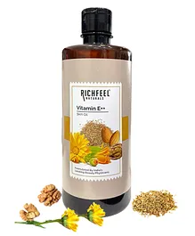 Richfeel Naturals Vitamin E ++ Skin Oil - 500 ml