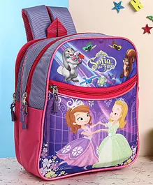 Sofia The First Kids School Bag - 12 Inches (Color and Print may vary)