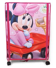 Disney Wonder Cub Storage Almirah Small Minnie Print - Pink