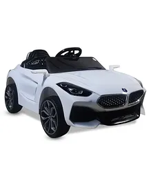 GetBest Z4 Battery Operated Car With Music - White