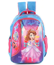 Sofia the First School Backpack Purple & Blue - 18 Inches (Color and Print May Vary)