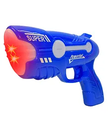 WISHKEY Toy Gun with Sparkling Lights And Bullet Sound - Blue
