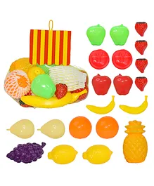 WISHKEY Pretend Play Artificial Fruits for Kids Multicolour - Set of 20