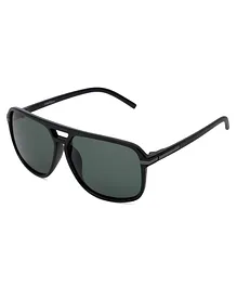 Intellilens Pilot UV Protection Polarized Sunglasses 58-17-132 - Blackish Green