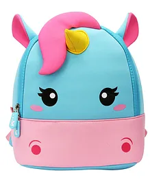 Nohoo WoW Backpack Unicorn Blue Pink - 10.8 Inches