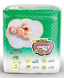 Snuggy Baby New Born Gold Diaper Pants Extra Small - 70 Pants
