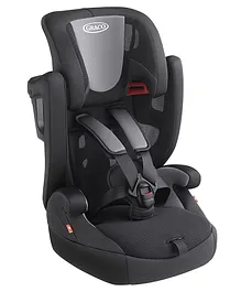 Graco  Airpop Adjustable Height Levels With Washable Child Seat Mode Baby Car Seat - Grey